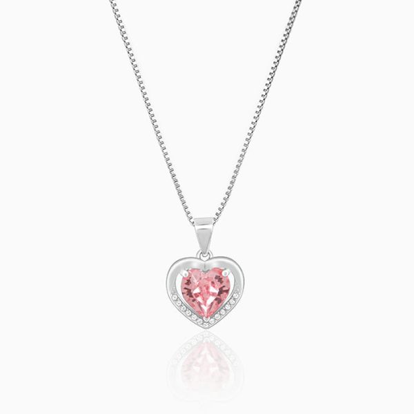 Anushka Sharma Silver Valentine Pendant For Cheap