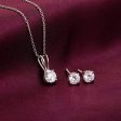 Anushka Sharma Classic Silver Zircon Set Sale