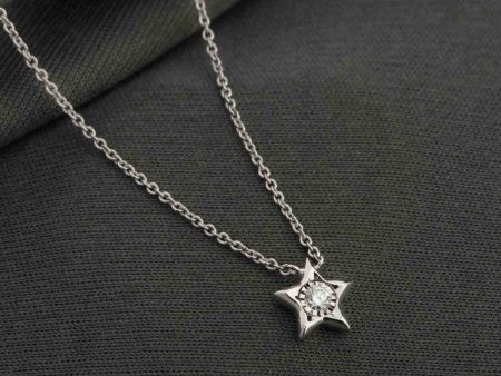 Diamond StarGlint Necklace Online now