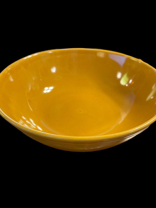 Fiesta Ironstone Antique Gold 10 1 2  Salad Bowl Rare 1969-1973 Online Sale