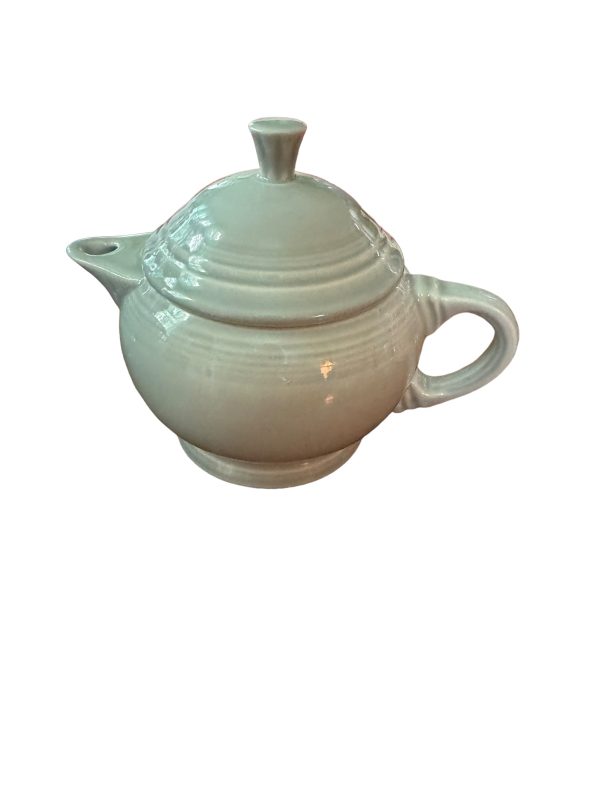 Fiesta 2 Cup Teapot in Pearl Grey For Sale