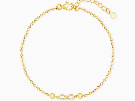 Golden Everlasting Infinity Bracelet Fashion