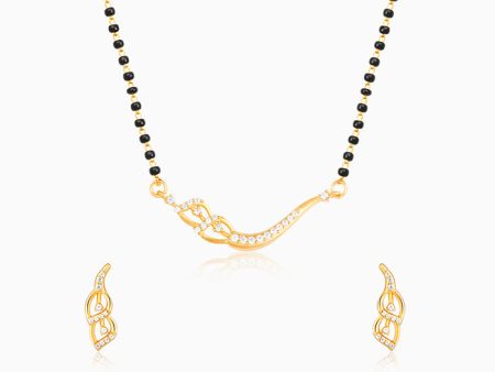 Golden Match Made In Heaven Mangalsutra Set on Sale