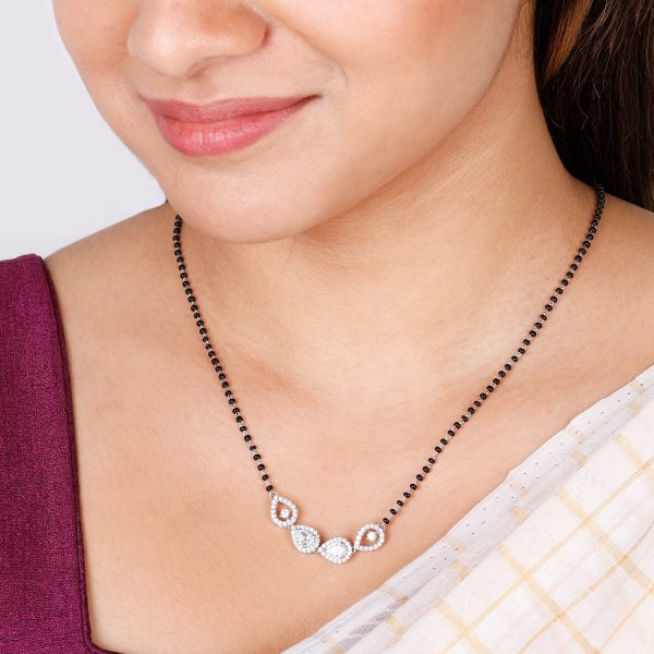 Silver Alluring Mangalsutra Hot on Sale