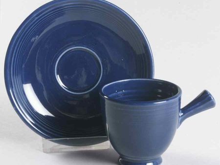 Fiesta Vintage Demitasse Cup and Saucer in Cobalt Cheap