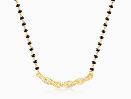 Golden Wedding Knot Mangalsutra Cheap