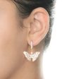 Classy Butterfly Earrings (Brass) Online