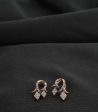 Diamond Sculpted Sparkle Earrings Discount