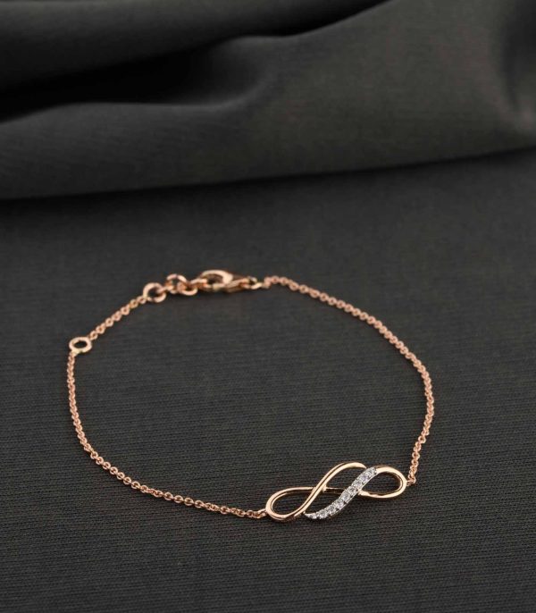 Diamond Infinity Bracelet Online Hot Sale