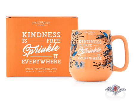 Cafe FJ: Pumpkin Spice Latte - Kindness is Free - Jewel Candle Supply