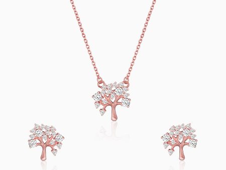 Rose Gold Tree of Life Set For Cheap