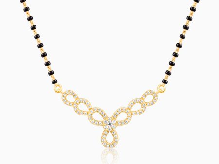 Golden Enamoured In Love Mangalsutra Online Hot Sale