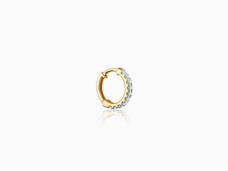 Gold Classic Touch Diamond Nose Ring For Cheap