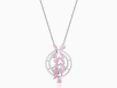 The Pink Periwinkle Pendant For Cheap