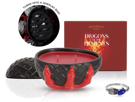 Dragons of the Elements - Fire Dragon - Jewel Candle Online