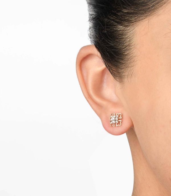 Diamond FloraSpark Earrings Discount