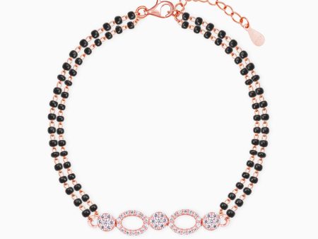 Rose Gold Commitment Mangalsutra Bracelet Sale