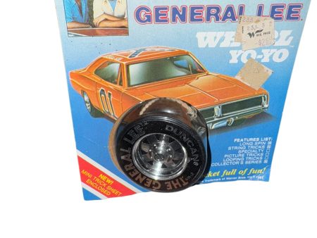 Vintage 1981 Dukes Of Hazzard General Lee Duncan Wheel YO YO NEW Fashion