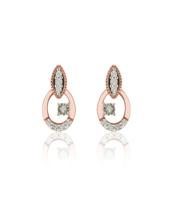 Diamond Tiny Treasures Earrings For Sale