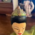 Asian Figurine Busts Mid Century Modern MCM For Cheap