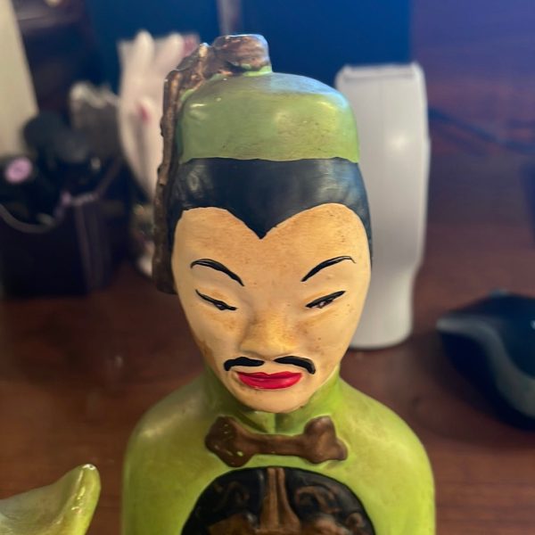 Asian Figurine Busts Mid Century Modern MCM For Cheap