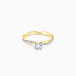 Gold Bold Beauty Diamond Ring Online now