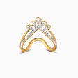 Gold Circulaire Diamond Vanki Ring Cheap