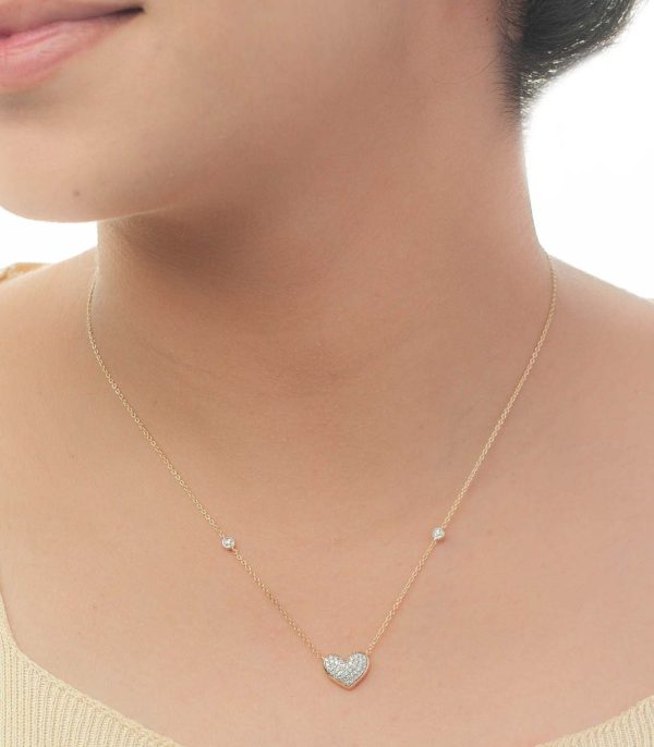 Diamond Heart Haven Necklace Online