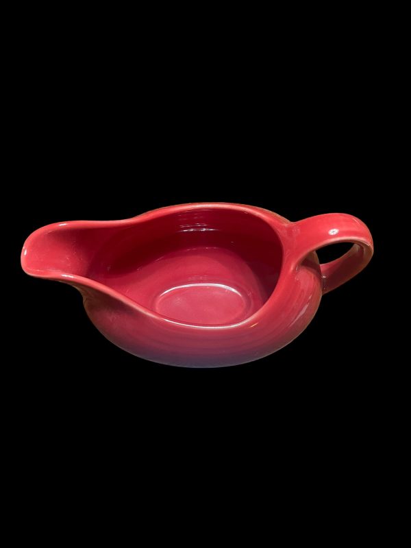 Fiesta Sauce   Gravy Boat in Scarlet Discount