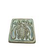 Pewabic 2007 Sea Green Wasp   Bee Tile Fashion