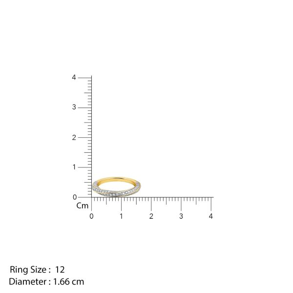 Gold Astral Diamond Ring Fashion