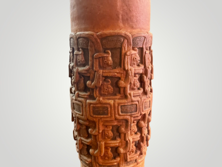 Alva Studios Mayan Vase Repro Smithsonian Institute 1954 14  MCM Fashion