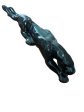 Vintage 15” Crouching Black Panther Statue - Mid Century Modern Online