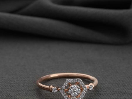 Diamond Hexa Harmony Ring For Sale