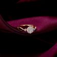 Gold Cherished Beauty Diamond Ring For Discount