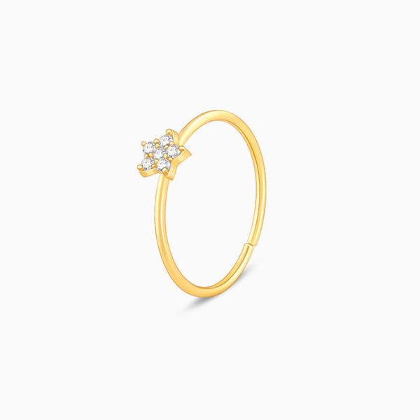 Golden Star Constellation Ring Online