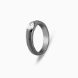 Black Rhodium Supremo Ring For Him Fashion