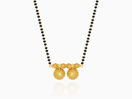 Golden Menka Mangalsutra on Sale