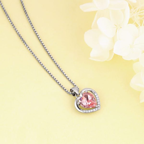 Anushka Sharma Silver Valentine Pendant For Cheap