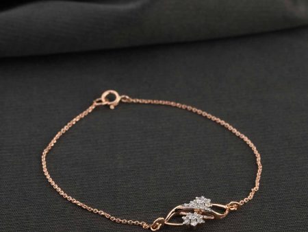 Diamond Blossom Brilliance Bracelet For Cheap