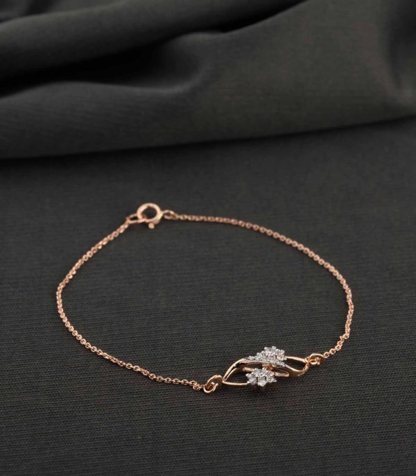 Diamond Blossom Brilliance Bracelet For Cheap