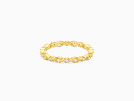 Gold Keep It Simple Diamond Ring Cheap