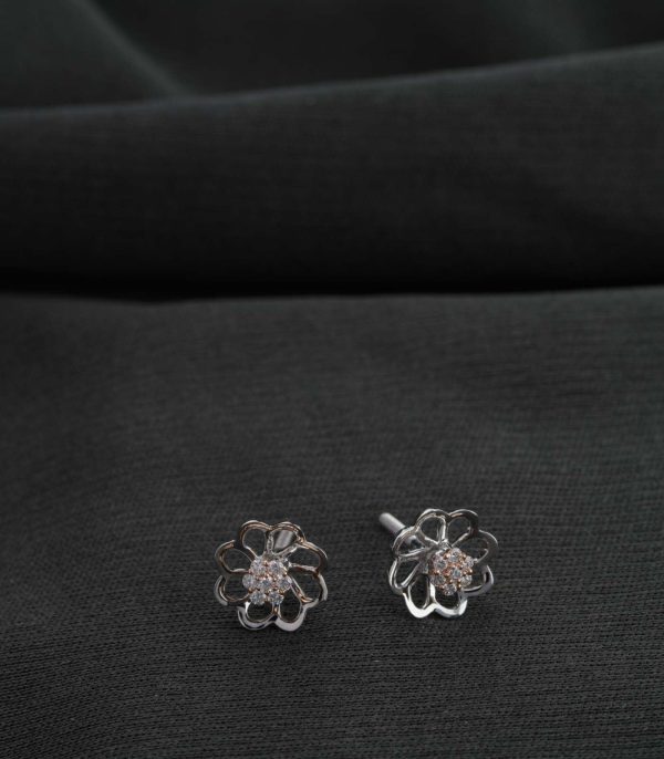 Diamond Blossom Earrings Online