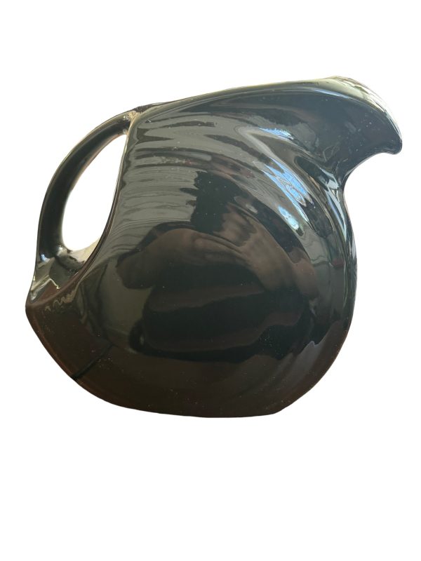 Fiesta Black Large Disc Pitcher 64oz Online Hot Sale