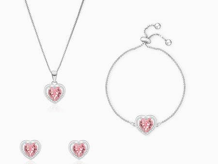 Silver Valentine Set of Three Hot on Sale