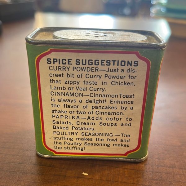 Vintage Symons Best Spice Tin for Ginger Symons Bro s and Co Saginaw Michigan Hot on Sale