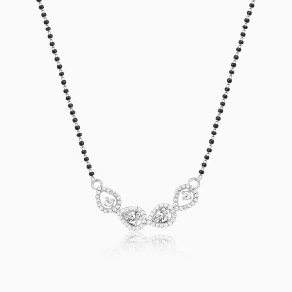 Silver Alluring Mangalsutra Hot on Sale