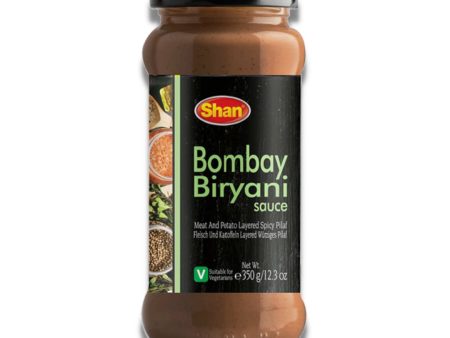 Shan Bombay Biryani Cooking Sauce | 12.3oz | Meat And Potato Layered Spicy Pilaf | Authentic Taste And Aroma | Traditional Marinade | For Cheap