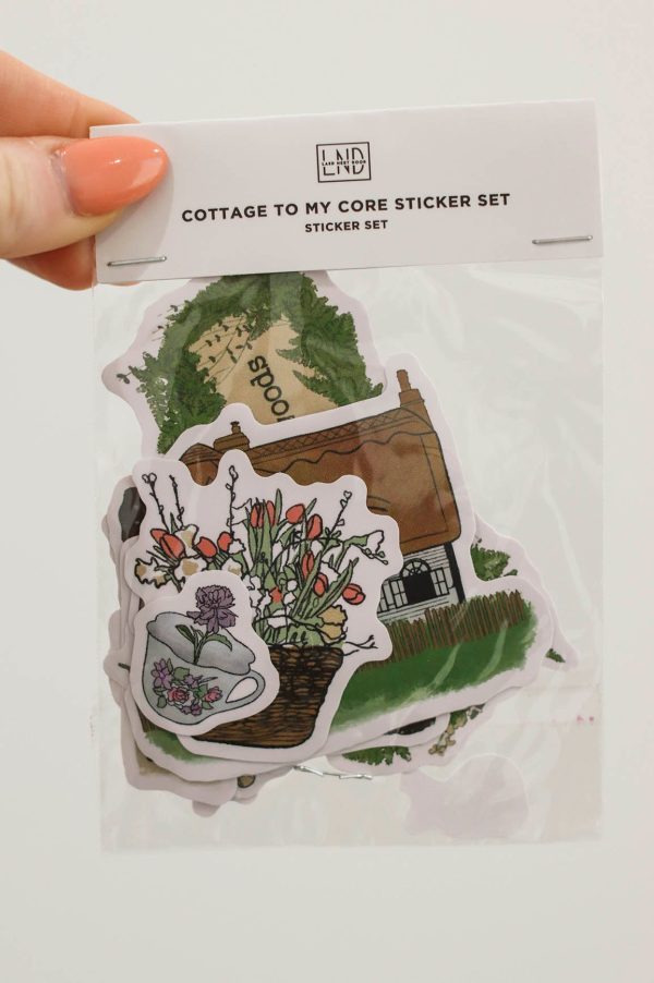 Cottage to My Core Sticker Set Fashion