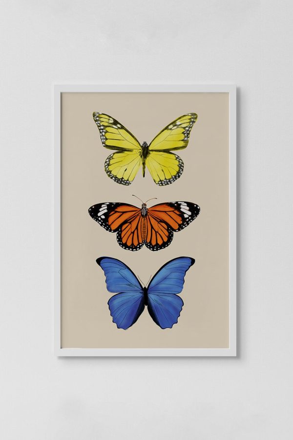 Butterflies Print Cheap